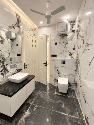 Bathroom in 4 BHK Builder Floor at Shanti Kunj – for Sale