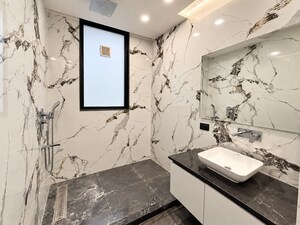 Attached Bathroom in 4 BHK Builder Floor at Shanti Kunj – for Sale