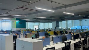 Team Area in  Office Space at Lotus Corporate Park, Jogeshwari East – for Rent