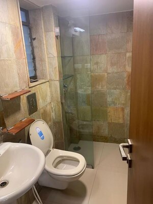 Bathroom in 2 BHK Apartment at Pushpa Vihar CHS, Colaba – for Rent