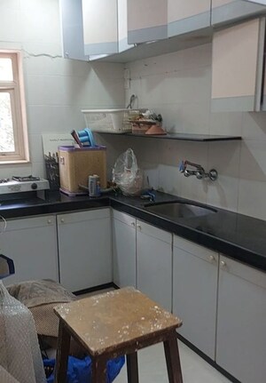Kitchen in 1 BHK Apartment at Jogani Apartments, Malabar Hill – for Rent