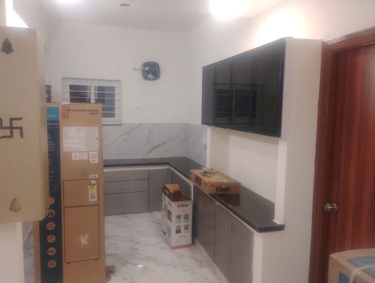 Kitchen, anuhar-morning-raaga 2 Bedroom 1400 Sq.Ft. Apartment In Manikonda Hyderabad 10670189