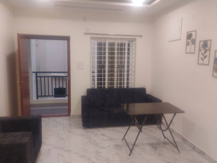Living Room, anuhar-morning-raaga 2 Bedroom 1400 Sq.Ft. Apartment In Manikonda Hyderabad 10670189