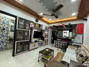 Living Room in 2 BHK Apartment at Gera Regent Park, Baner – for Sale