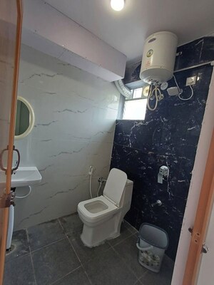 Bathroom in 1 BHK Apartment at Adithya Nilaya, Kadubeesanahalli – for Rent