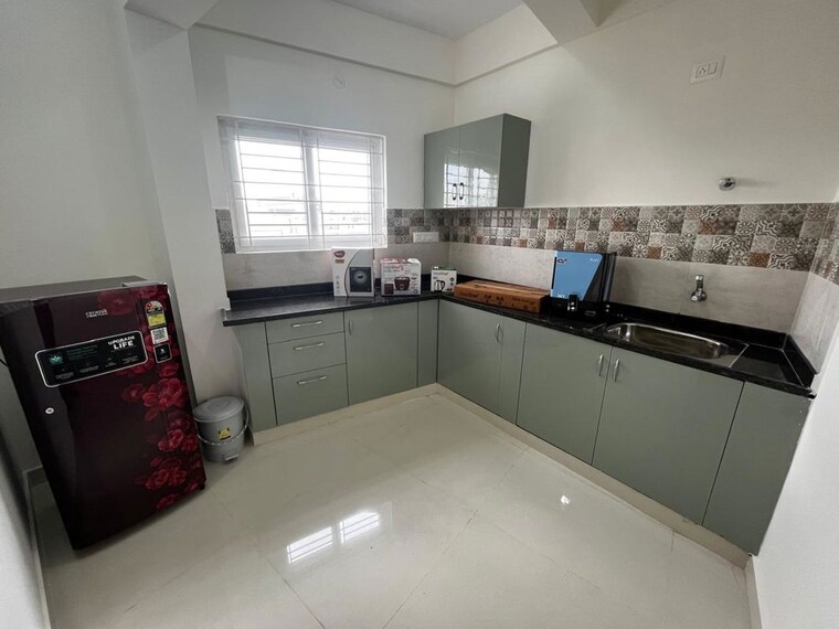 Kitchen, pruchi-residency 2 Bedroom 1000 Sq.Ft. Apartment In Panathur Bangalore 10670243