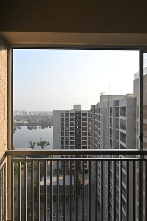 Balcony in 3 BHK Apartment at Makarba – for Sale