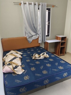 Bedroom in 1 BHK Apartment at Krishna Residency Kadubeesanahalli, Kadubeesanahalli – for Rent