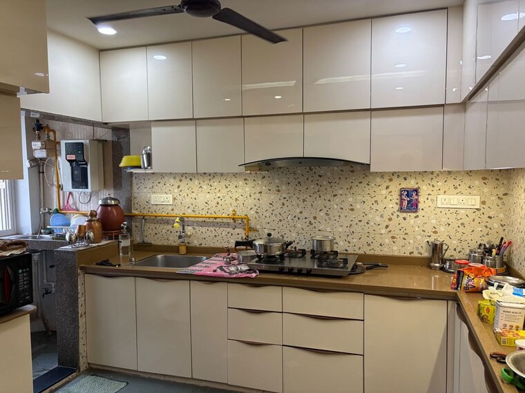 Kitchen, south bopal 3 Bedroom 1710 Sq.Ft. Apartment In South Bopal Ahmedabad 10670284