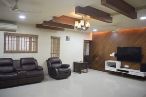Living Room in 3 BHK Apartment at Supreme Pallacio, Baner – for Rent