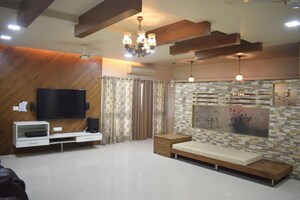 Living Room in 3 BHK Apartment at Supreme Pallacio, Baner – for Rent