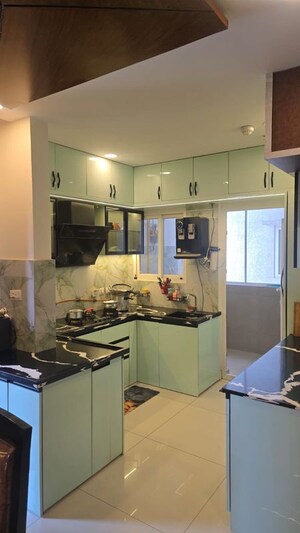 Kitchen in 3 BHK Apartment at Jagruthi Praneeths Jaagruthi Elite, Kollur – for Sale