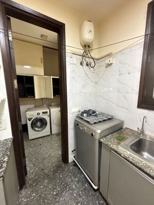 Kitchen in 4 BHK Builder Floor at East Of Kailash – for Rent