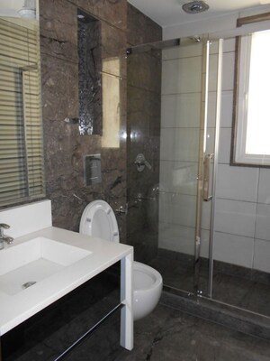 Bathroom in 3 BHK Builder Floor at Greater Kailash ii – for Rent