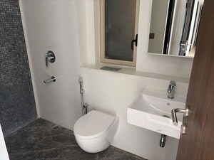 Bathroom in 2 BHK Apartment at Lodha The Park, Worli – for Rent
