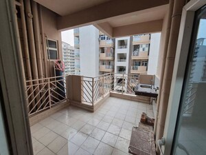 Balcony in 3 BHK Apartment at Gaur Sportswood, Sector 79 – for Rent