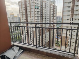 Balcony in 3 BHK Apartment at Prestige Tranquil, Kokapet – for Rent