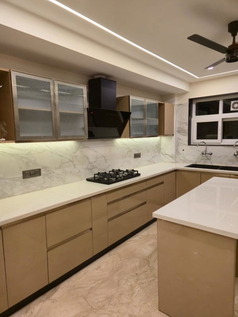 Kitchen, sector 7 dwarka 3 Bedroom 2000 Sq.Ft. Builder Floor In Sector 7 Dwarka Delhi 10670412