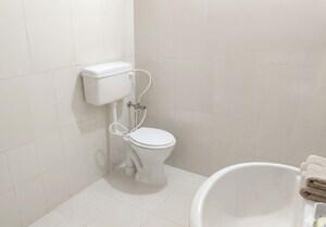 Bathroom in 2 BHK Independent House at Ballupur – for Rent