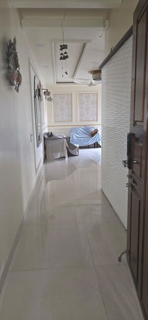Bathroom in 3 BHK Apartment at Kumar Peninsula, Baner – for Rent