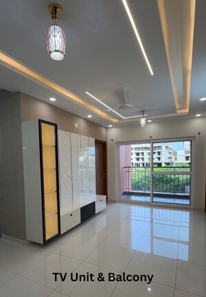 Living Room in 2 BHK Apartment at Brigade Horizon, Kambipura – for Rent
