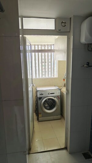 Bathroom in 2 BHK Apartment at Lodha Amara Tower 23, Kolshet Road – for Rent