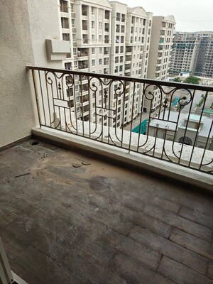 Balcony in 3 BHK Apartment at Nyati Era, Dhanori – for Rent