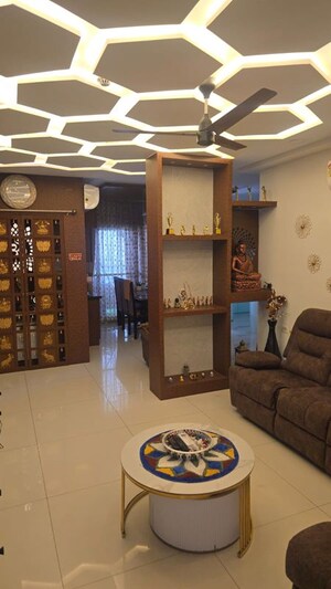 Living Room in 3 BHK Apartment at Team 4 Nyla, Miyapur – for Sale
