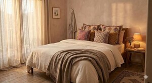 Bedroom in 3.5 BHK Builder Floor at Sector 107 – for Sale
