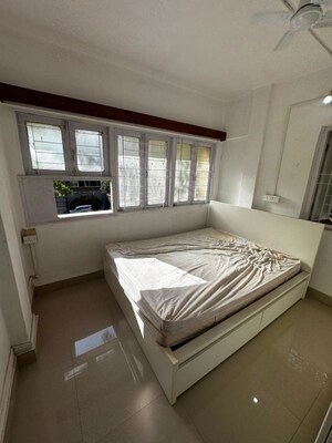 Bedroom in 3 BHK Apartment at Calvary Apartment, Khar West – for Rent