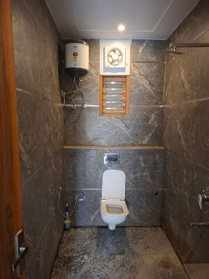 Bathroom in 3 BHK Builder Floor at Sector 23a – for Rent