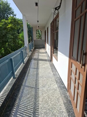 Balcony in 3 BHK Builder Floor at Sector 23a – for Rent