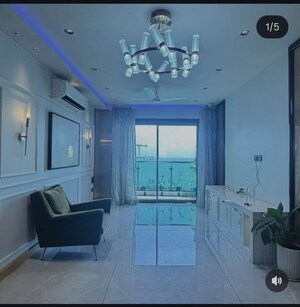 Living Room in 3 BHK Apartment at Hubtown The Premiere, Andheri West – for Rent