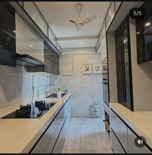 Kitchen in 3 BHK Apartment at Hubtown The Premiere, Andheri West – for Rent