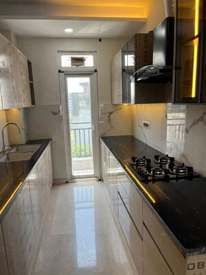 Kitchen in 3.5 BHK Builder Floor at New Gurgaon – for Sale