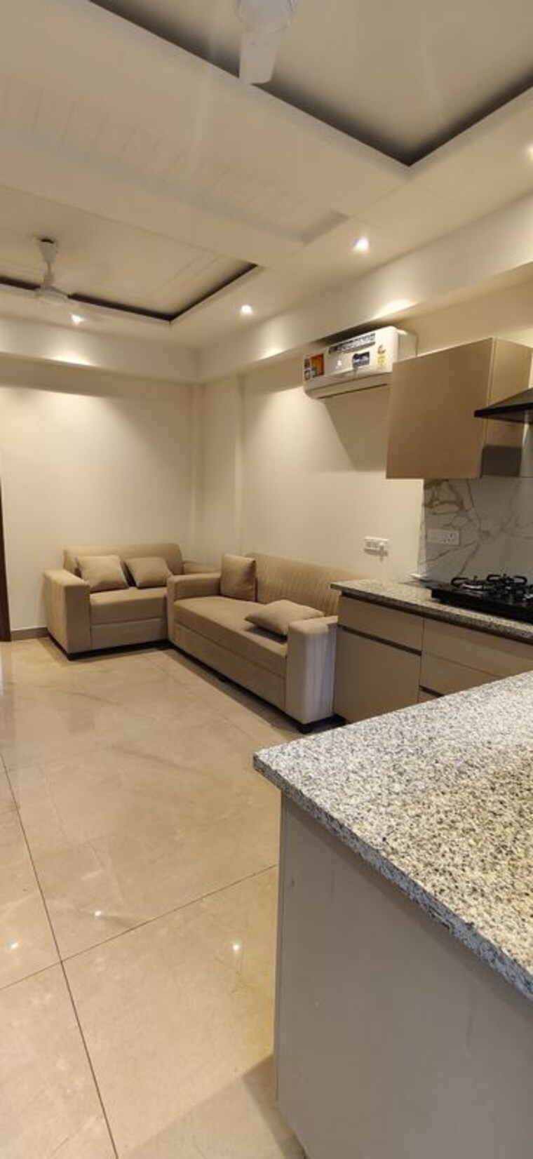 Kitchen, suncity-vatsal-valley 3 Bedroom 1430 Sq.Ft. Apartment In Gwal Pahari Gurgaon 10670536