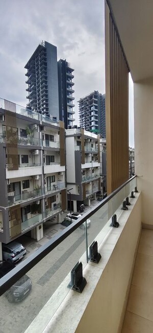 Balcony in 3 BHK Apartment at Suncity Vatsal Valley, Gwal Pahari – for Rent