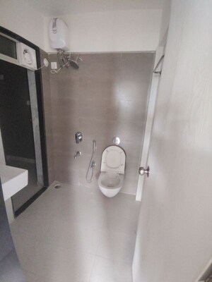 Bathroom in 1 BHK Apartment at Ashar Metro Towers, Vartak Nagar – for Rent