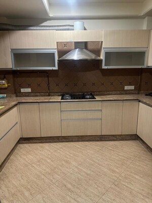 Kitchen in 3 BHK Builder Floor at Greater Kailash I – for Rent