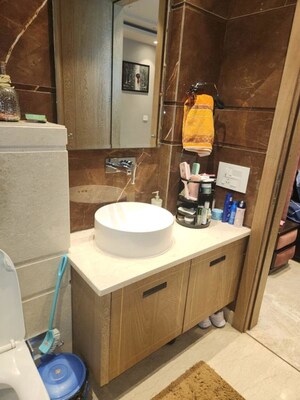 Bathroom in 4 BHK Builder Floor at Greater Kailash I – for Rent