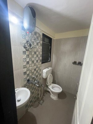 Bathroom in 2 BHK Apartment at Hubtown Greenwoods, Vartak Nagar – for Rent