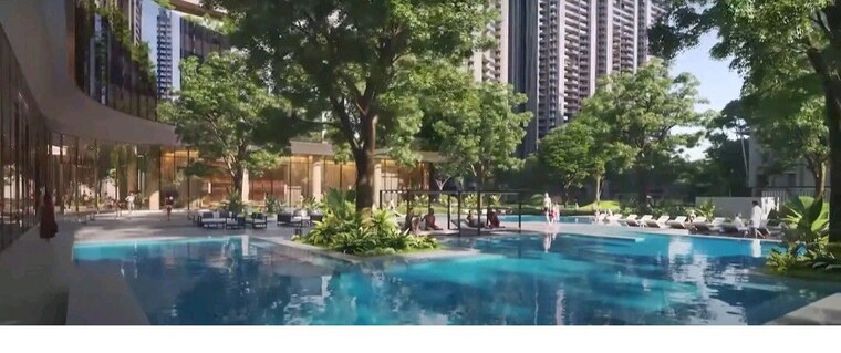 Swimming Pool, m3m-golf-hills 3.5 Bedroom 2090 Sq.Ft. Apartment In Sector 79 Gurgaon 10670556