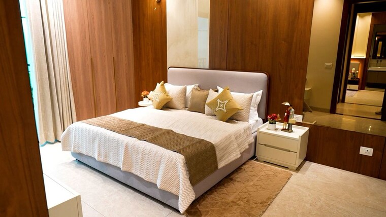 Bedroom, dhakoli 3 Bedroom 1915 Sq.Ft. Apartment In Dhakoli Zirakpur 10670603