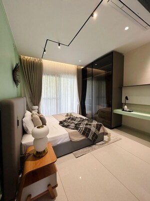 Living Room in 4 BHK Apartment at Brigade Enclave, Erragadda – for Sale