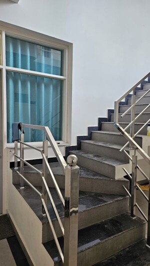 Staircase in 1 BHK Independent House at Vikalp Khand – for Rent