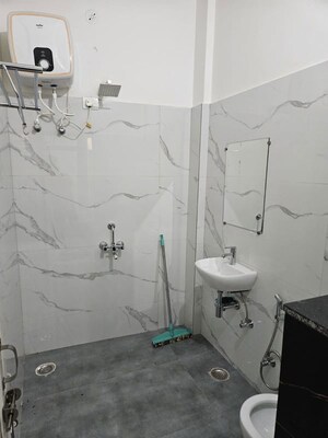Bathroom in 1 BHK Independent House at Vikalp Khand – for Rent