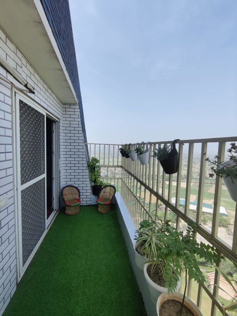 Balcony, ace-aspire 2 Bedroom 1160 Sq.Ft. Apartment In Tech Zone 4 Greater Noida Greater Noida 10670624