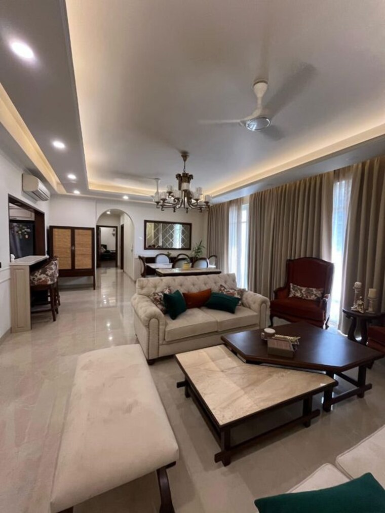 Living Room, ss-the-leaf 4 Bedroom 2812 Sq.Ft. Apartment In Sector 85 Gurgaon 10670640