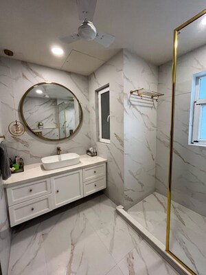 Bathroom in 4 BHK Apartment at SS The Leaf, Sector 85 – for Sale