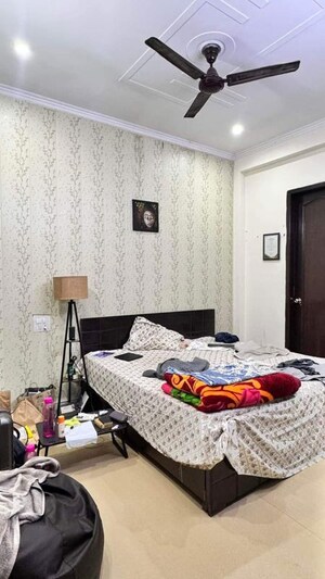 Bedroom in 2 BHK Builder Floor at Sushant Lok I – for Rent
